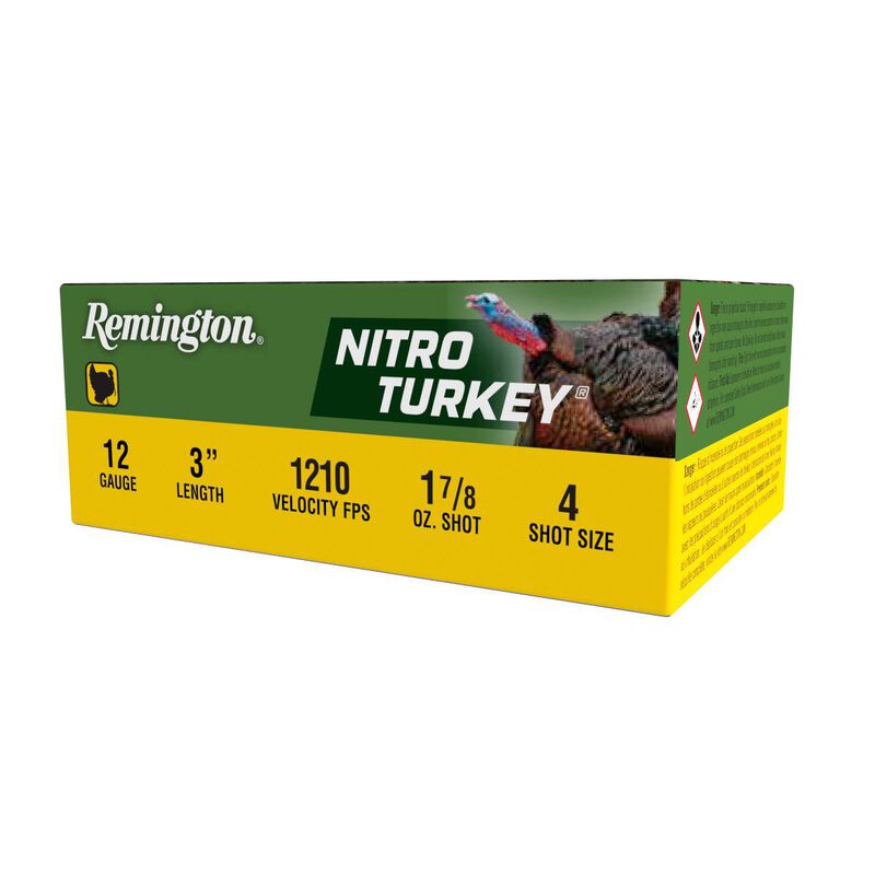 Nitro Turkey, 12 Gauge, 4 Shot, 3 in, 1 7/8 oz, 1210 fps